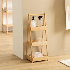 5five Desserte 3 niveaux, Bambou