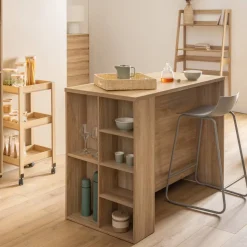 5five Desserte 3 niveaux, Beige