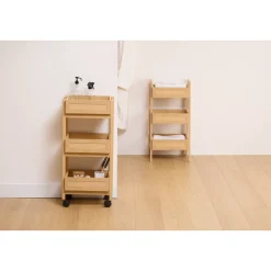 5five Desserte 3 niveaux, Beige