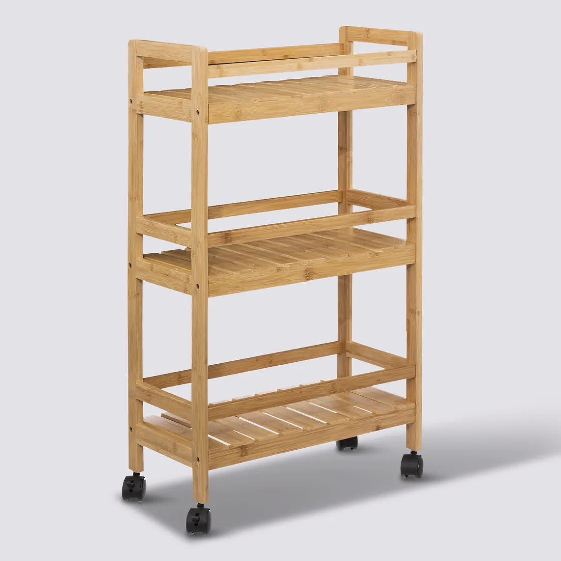 5five Desserte 3 niveaux petit modèle, Bambou