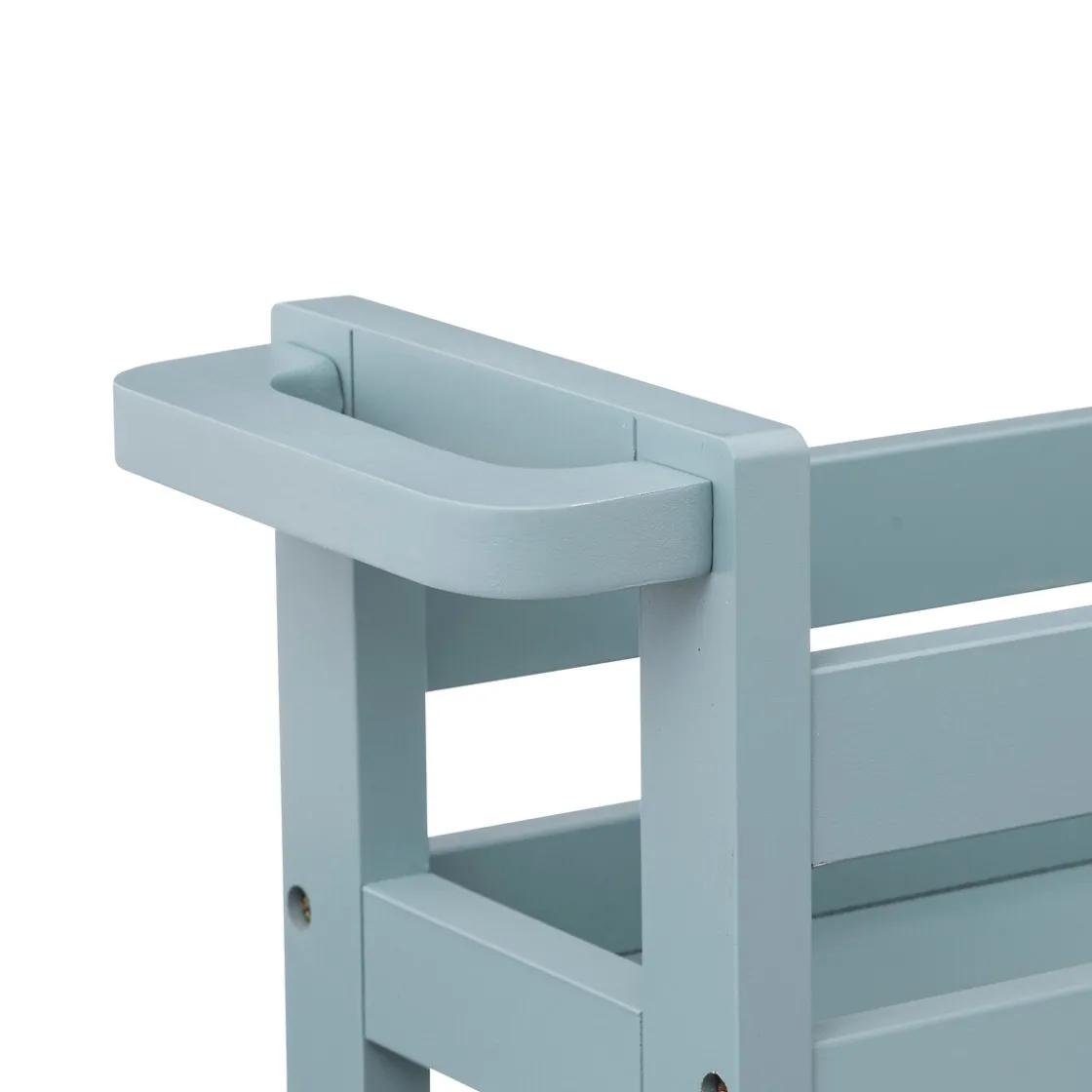 5five Desserte à roulettes 3 niveaux, Bleu artic