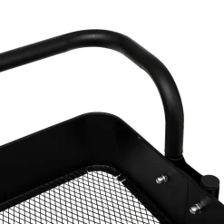 5five Desserte à roulettes 3 niveaux, Noir