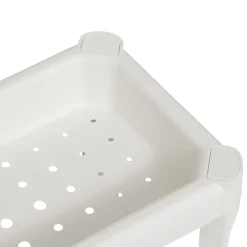 5five Desserte à roulettes 3 niveaux, Blanc