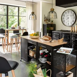 5five Desserte grand modèle, Noir