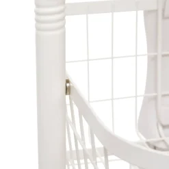 5five Desserte, L.34,5 cm, Blanc