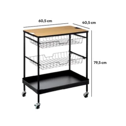 5five Desserte planche amovible métal