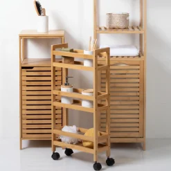 5five Desserte étroite 3 niveaux à roulettes