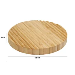 5five Dessous de plat, L.18 cm, Beige