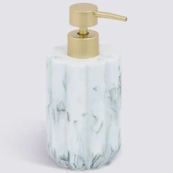 5five Distributeur de savon, 250 ml, Blanc