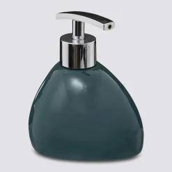 5five Distributeur de savon 250ml, Bleu pétrole