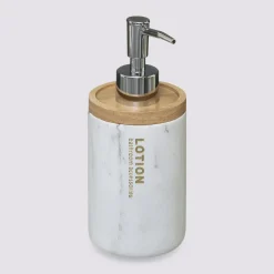 5five Distributeur de savon 270ml, Blanc