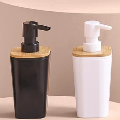 5five Distributeur de savon 200ml, Noir