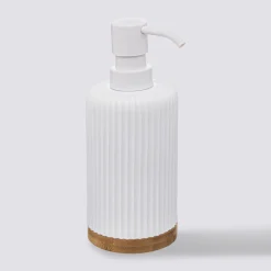 5five Distributeur de savon 270ml, Blanc