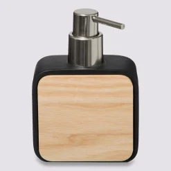 5five Distributeur de savon 200ml, Noir