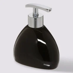 5five Distributeur de savon 250ml, Noir