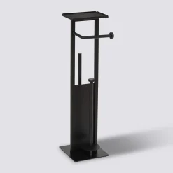 5five Dérouleur avec réserve et brosse, Noir