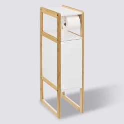 5five Dérouleur meuble avec réserve, Blanc