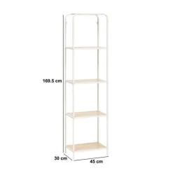 5five Etagère 4 niveaux, Beige