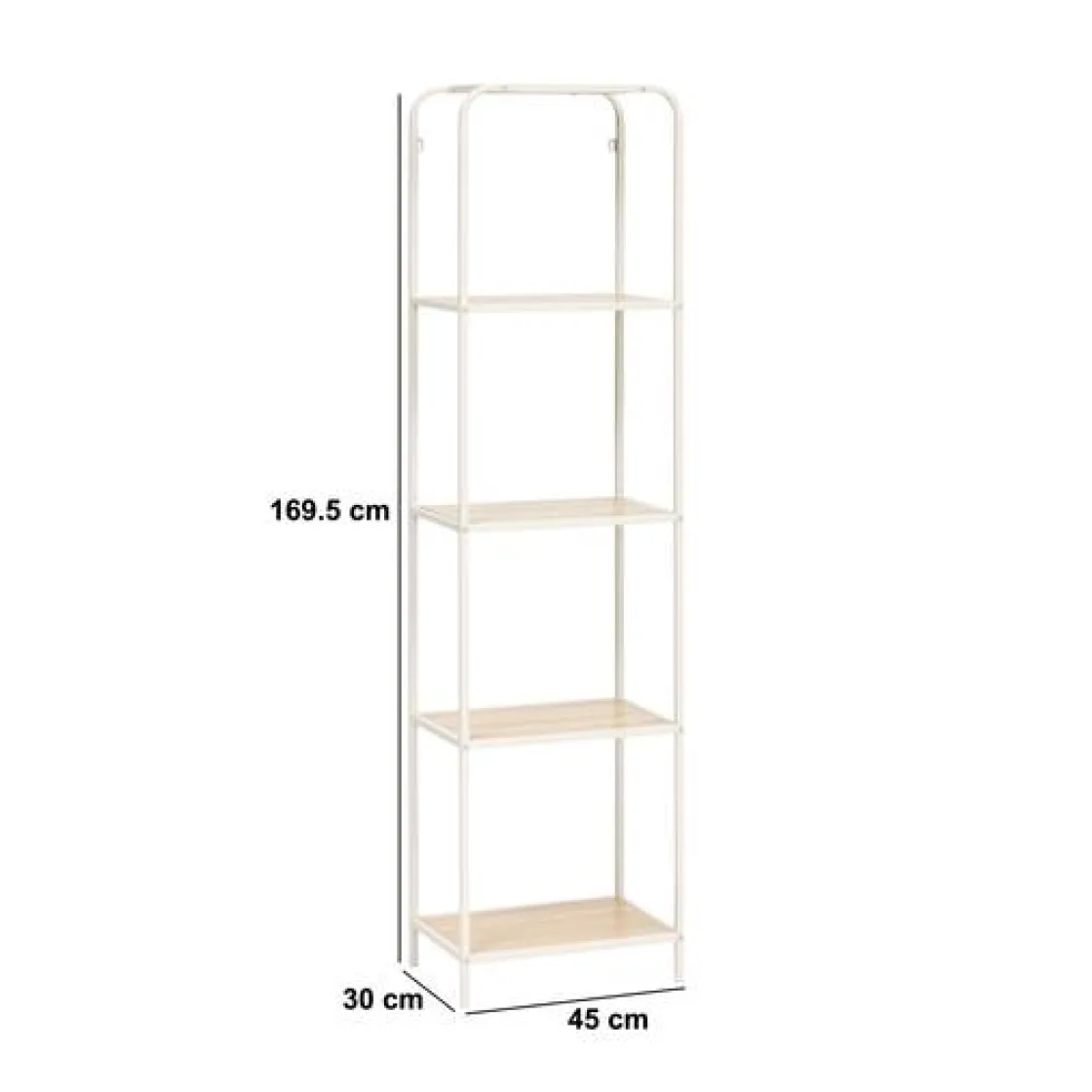 5five Etagère 4 niveaux, Beige
