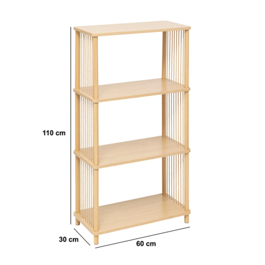 5five Etagère 4 niveaux, Beige