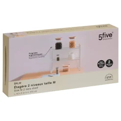 5five Etagère 2 niveaux, Blanc