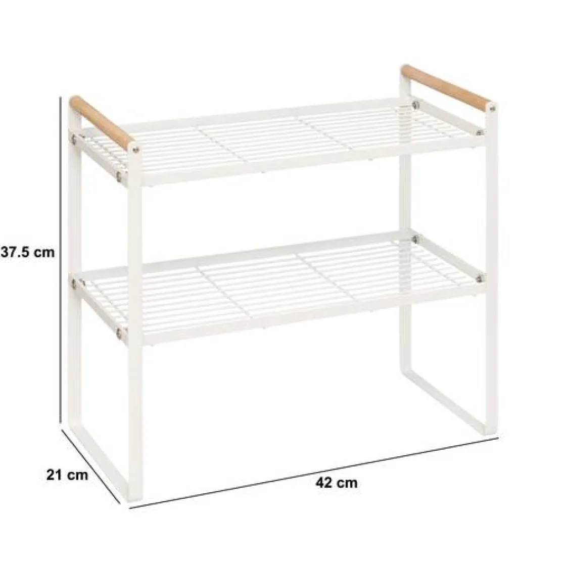 5five Etagère 2 niveaux, Blanc