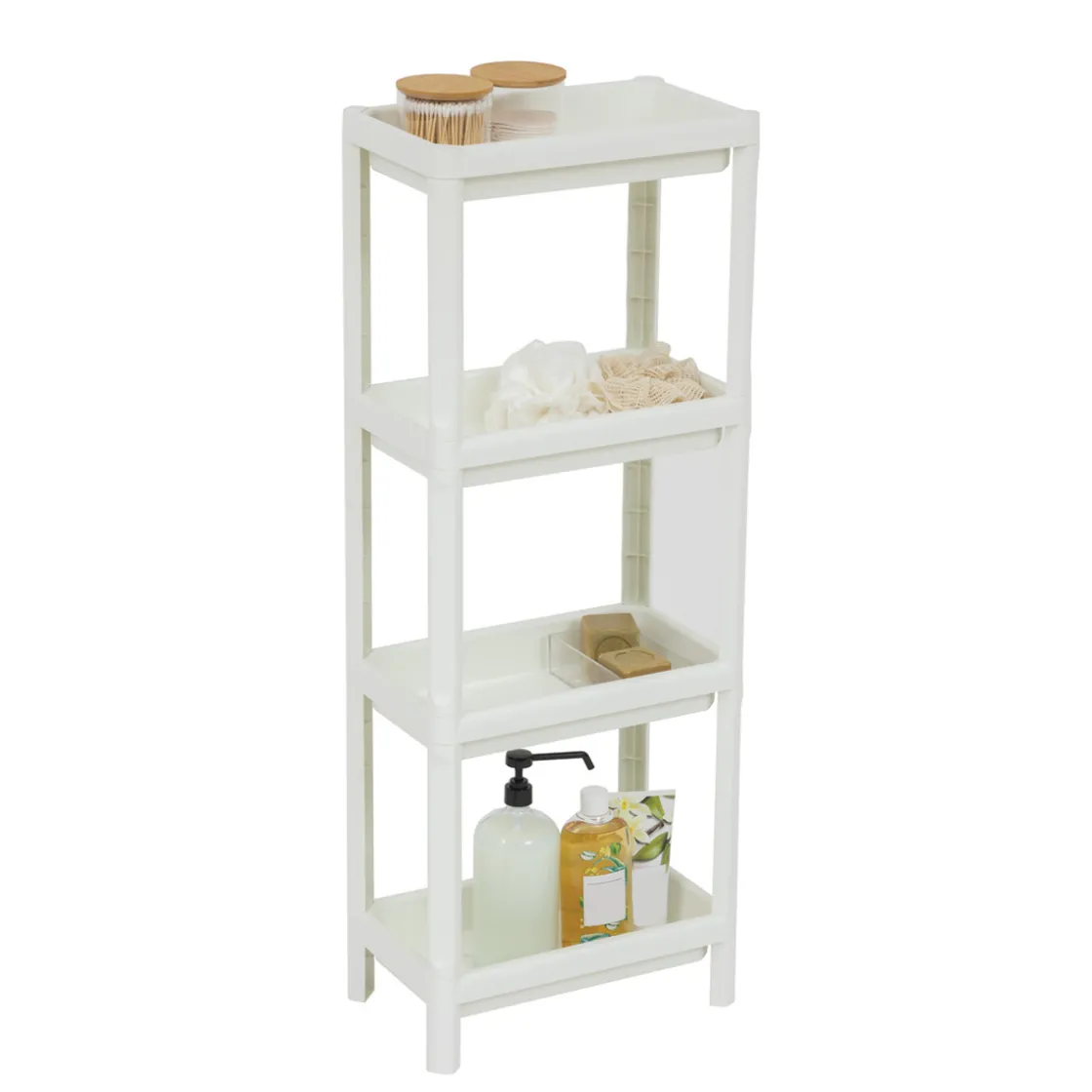 5five Etagère 4 niveaux, Blanc