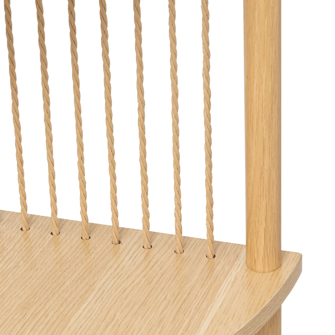 5five Etagère d'angle 4 niveaux, Effet bois clair