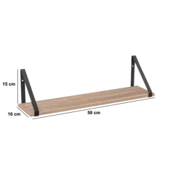 5five Etagère murale 58 cm, Beige