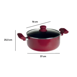 5five Faitout Aluminium, 24 cm