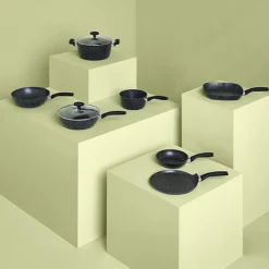 5five Faitout Aluminium forgé, 24 cm