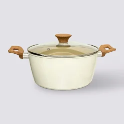 5five Faitout aluminium forgé beige, 24cm