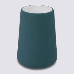 5five Gobelet en céramique, Bleu pétrole