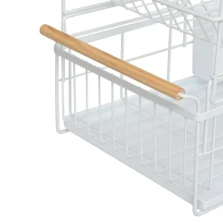 5five Égouttoir 2 niveaux, Blanc