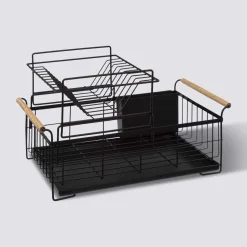 5five Égouttoir 2 niveaux en métal