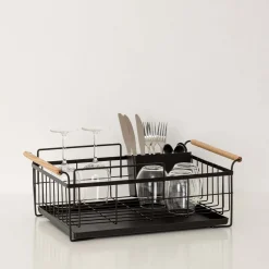 5five Égouttoir 2 niveaux en métal