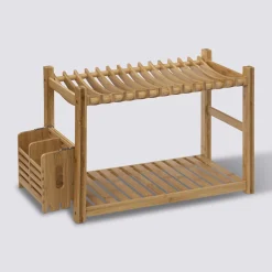 5five Égouttoir 2 niveaux et couverts