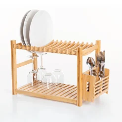 5five Égouttoir 2 niveaux et couverts