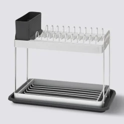 5five Égouttoir 2 niveaux, Gris