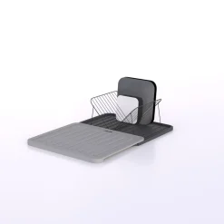 5five Égouttoir avec rack extensible, Gris