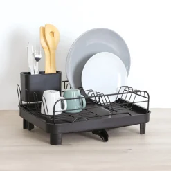 5five Égouttoir extensible, Noir