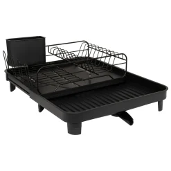 5five Égouttoir extensible, Noir