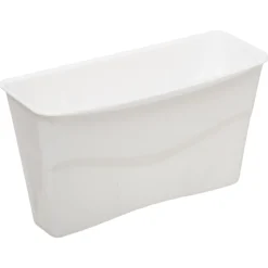 5five Égouttoir métal avec plateau, Blanc