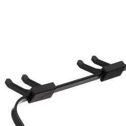 5five Égouttoir pliant 2 niveaux avec plateau, Noir