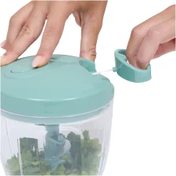 5five Hachoir et batteur manuel à fil 900ml, Blanc