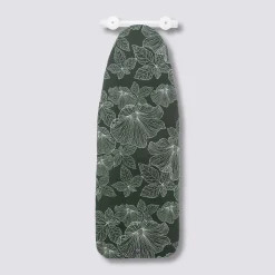 5five Housse à repasser 2 couches L, Vert foncé