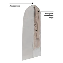 5five Housse de rangement pour vêtement, 115x58 cm