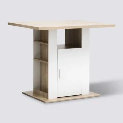 5five Ilot de cuisine, Effet bois naturel