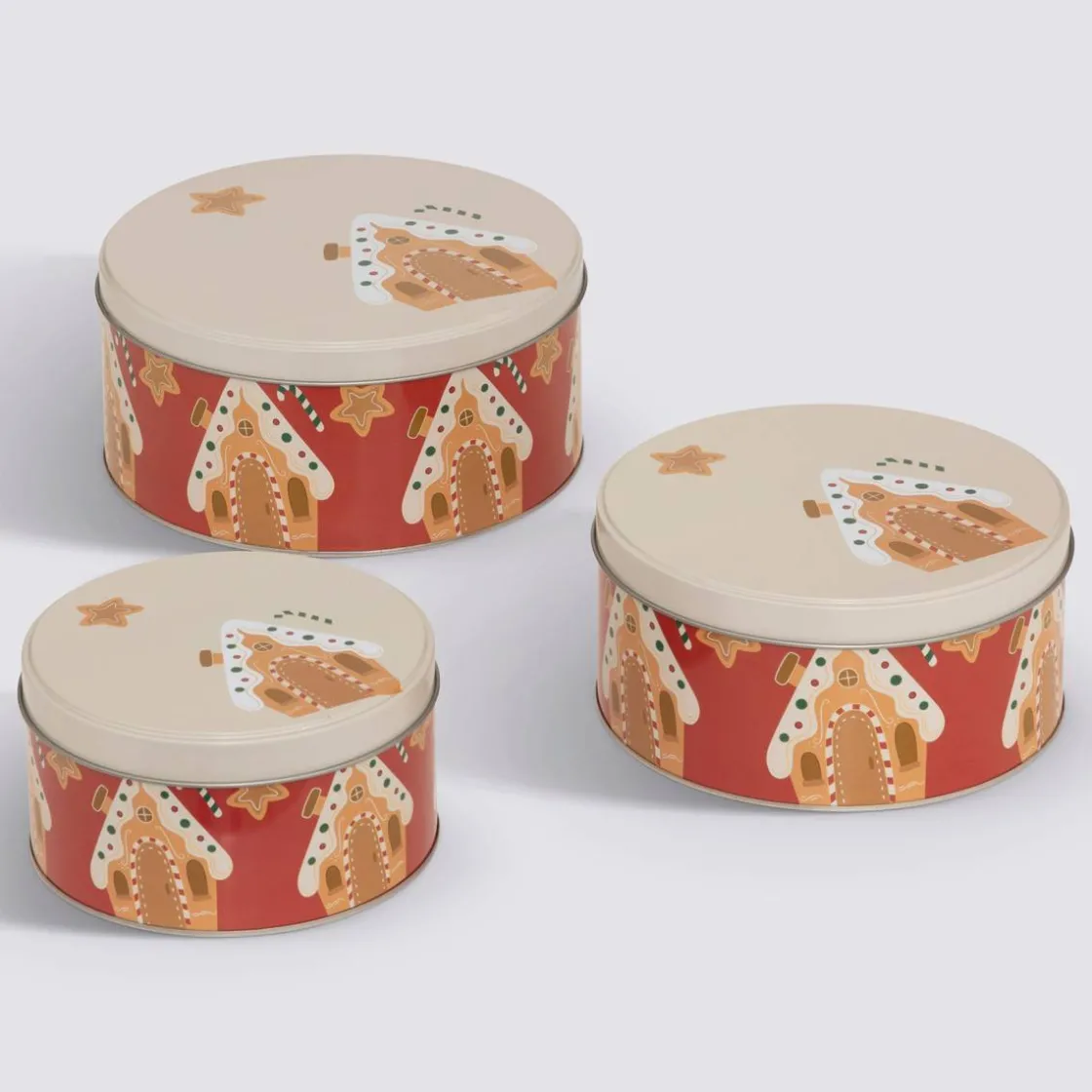 5five Lot de 3 boîtes de conservation, L.19,5/16,5/13,2 cm