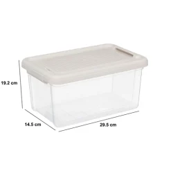 5five Lot de 3 boîtes de rangement 5L
